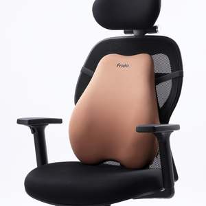 Frido Cloud Backrest Cushion | High-Density Memory Foam | Premium Lumbar Support for Chairs | Portable Washable | Removable - Product Image 1