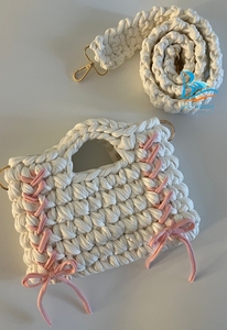 ¡2025 diseño caliente! Lindo Mini Bolso Grueso Blanco con Correa Grande - Product Image 2