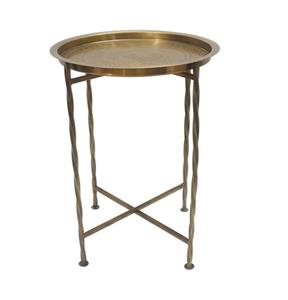 Mesa de centro de alambre de hierro para decoración de habitación de Hotel con acabado negro, muebles de dormitorio, mesa con Base de Metal antiguo - Product Image 5