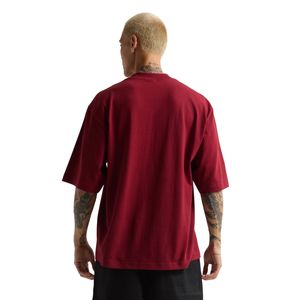 T-shirt Boxy 100% coton pour hommes 40g Streetwear court surdimensionné Style décontracté tissé lourd 220 grammes tissu motif solide 250gsm - Product Image 2