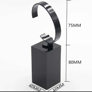 Estante de exhibición de reloj acrílico personalizado de lujo de alta calidad más vendido con sello de logotipo escaparate duradero para relojes - Product Image 5