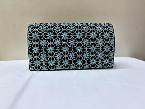 Best Quality Timeless <b>Womens</b> <b>Clutch</b> with Regal Embroidery Crafted for Celebrations & Festive Nights From Indian Supplier - Product Image 2