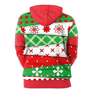 <b>Christmas</b> 2025 <b>Hoodies</b> Custom Design OEM Factory Holiday Theme Fleece Pullover Winter Family Matching Wear 100% Polyester Custom - Product Image 4