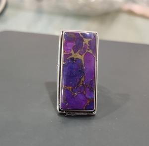 Trending 925 Sterling Silver <b>Turquoise</b> Gemstone <b>Ring</b> Jewelry Handmade Silver Boho Style <b>Ring</b> Jewelry For Women Gift For Girls - Product Image 4