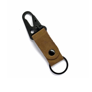 Porte-clés de luxe en similicuir pour homme fini lisse du fabricant et fournisseur indien - Product Image 6