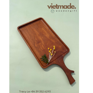 Plateau à pizza en bois naturel écologique de premier choix Hotselling Design unique basé sur la demande du client du Vietnam - Product Image 6