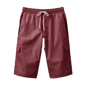 Shorts de sport pour hommes en polyester avec poche zippée, séchage rapide, pour la gym, la course et l'entraînement, légers, vêtements de sport OEM ODM - Product Image 5