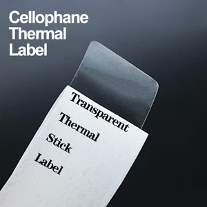 Tùy chỉnh phân hủy sinh học rõ ràng trong suốt nhiệt Nhãn dán nhãn tùy chỉnh in nhiệt giấy nhãn dính giấy cho vận chuyển - Product Image 3