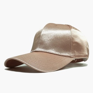 Sombrero deportivo Gorras de béisbol de satén de seda lisa en blanco brillante para mujeres y hombres - Product Image 6
