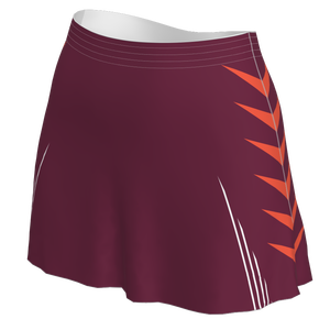 Conjunto de ropa deportiva con estampado de pelotas de tenis de alta personalización, uniforme de netball, uniformes para adultos, faldas cortas lisas, Red de pelotas de tenis - Product Image 2