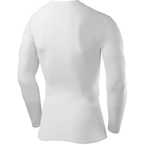 Exigeable Hommes Rash Guard Compression À Manches Longues BJJ BJJJ Rash Guard Pas Cher Dernier Prix Spandex MMA Techniques Lavées - Product Image 2
