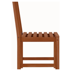 Chaise de jardin en bois massif mobilier d'extérieur léger et confortable pour entrepôt école salle à manger salon hôtel parc - Product Image 2