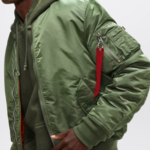 Chaqueta Bomber Reversible de Primera Calidad para Hombre, Impresión Personalizada OEM, Temporada de Invierno, Talla Grande, Estilo Urbano, Ecológica, de Secado Rápido - Product Image 2