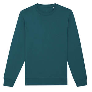 Unisex Basic Crew Drop-Shoulder Jogger Sweatshirt 100% Cotton Solid Thicken <b>Jumper</b> Men Winter Season Sweatshirt - Product Image 1