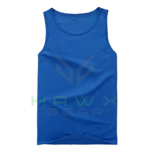 OEM Logo personnalisé Vente en gros Nouveau design Séchage rapide Workout Gym Vest Tank Top pour hommes grande taille - Product Image 1