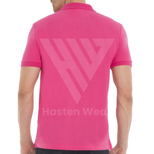 เสื้อโปโลแขนสั้นพิมพ์ลายวัสดุโลโก้ส่วนตัว - Product Image 3