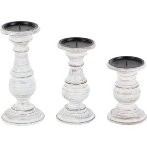 Support de bougie en bois pour la décoration de la maison, pour les mariages, Noël et Pâques, élégants porte-bougies en bois - Product Image 6