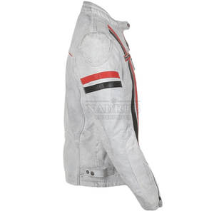 Concevez votre propre veste de moto personnalisée pour hommes Veste de moto de haute qualité à prix de gros - Product Image 4