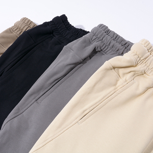 Pantalones cortos deportivos para correr de Color sólido de alta calidad para hombre, logotipo personalizado impreso, respetuoso con el medio ambiente, informal, elástico, ropa de calle, talla media - Product Image 6