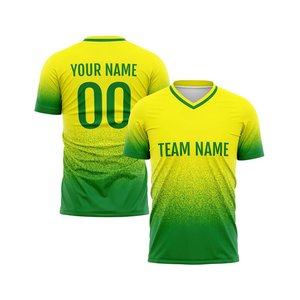 เสื้อฟุตบอลสำหรับผู้ชายเสื้อฟุตบอลทำจากวัสดุเนื้อนุ่มสีตามสั่ง - Product Image 6