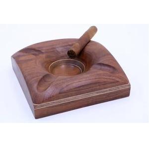 Cendrier en bois contemporain pour les maisons élégantes présentant des lignes élégantes et une surface polie pour les zones fumeurs raffinées - Product Image 5