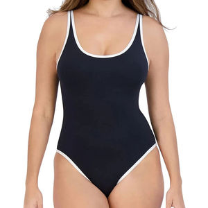 Traje de Baño de Mujer de Alta Calidad, Más Vendido, con Estampado por Transferencia de Calor, Secado Rápido, Spandex/Poliéster, Logotipo Frontal, Estilo Brasileño - Product Image 5