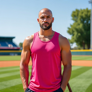 เสื้อกล้ามสำหรับผู้ชายเสื้อกล้ามยกน้ำหนักเสื้อกล้ามลำลองแขนกุดแห้งเร็วสำหรับฟิตเนส - Product Image 5