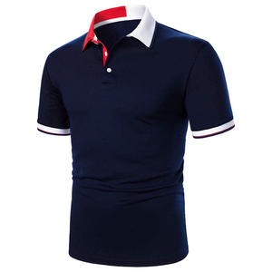 Vente en gros Nouvel arrivage de polos en tricot à motifs unis de qualité supérieure avec design personnalisé Chemises respirantes confortables - Product Image 6
