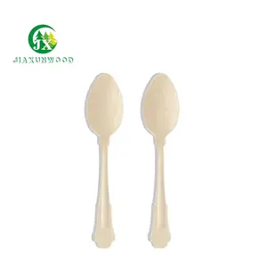 Newest sale disposable reinforced wooden sample spoons 20cm china with the little bit design