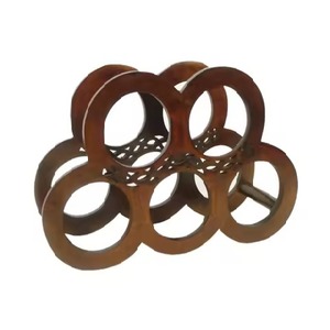 Porte-bouteilles élégant en métal de luxe avec acier inoxydable durable pour salle à manger de fête de mariage et bar d'hôtel - Product Image 3