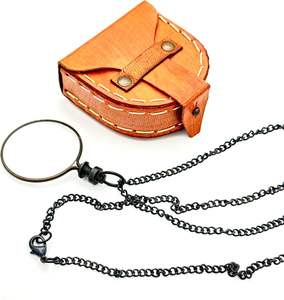 Loupe classique en cuivre MARCO ENTERPRISES MN06 avec boîte en cuir, pliable et légère pour la navigation en extérieur - Product Image 2