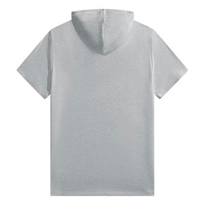 Pull à manches courtes personnalisable en molleton français 100% coton, respirant, technique, sportif, uni, doux, léger, unisexe, avec poche - Product Image 5