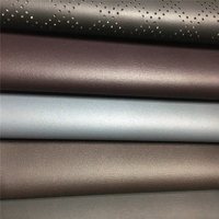 Cuir synthétique résistant aux taches, tissu en cuir artificiel Rexine Pvc pour canapé, voiture, moto, sacs, nouvel arrivage