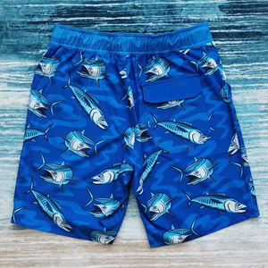 Shorts de Baño Elásticos de Diseño para Hombre al por Mayor, Shorts de Pesca de Secado Rápido con Estampado Personalizado, Trajes de Baño para Hombre - Product Image 5