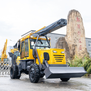 Plate-forme de forage rotatoire de roue JW-300 la plate-forme de forage hydraulique de puits d'eau de 300m - Product Image 3