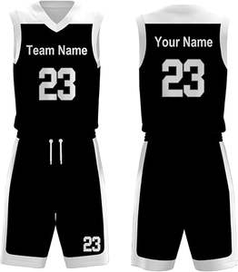 Uniforme de baloncesto ligero para adultos Estilo único Color sólido Conjunto de talla grande de alta calidad Transpirable - Product Image 3