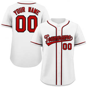 Maillot de baseball OEM Taille et conception personnalisées Usine directe à bas quantité minimale de commande Toutes saisons Expédition mondiale de haute qualité assurée - Product Image 3