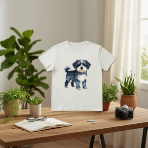 T-Shirt Oversize Unisex di Alta Qualità 210GSM 100% Cotone - Stile Casual Vestibilità Compressa con Logo Frontale Stampato in Serigrafia e DTG - Product Image 3