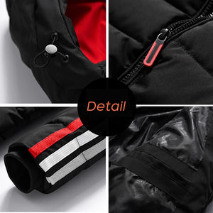 แจ็กเก็ตขนปลาปักเป้าสำหรับผู้ชายมาใหม่100% ผ้าโพลีเอสเตอร์ขนาดใหญ่พิเศษมีซิปปิดโลโก้ออกแบบได้ตามต้องการดีไซน์ล่าสุด - Product Image 4