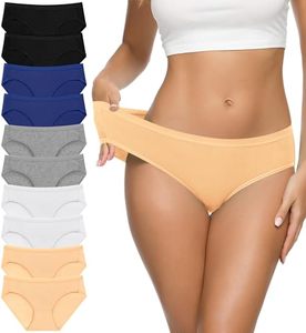 Braguitas de Algodón Suave para Mujer, Cintura Media, Elásticas, Transpirables, Paquete Múltiple, Venta al Por Mayor - Product Image 1