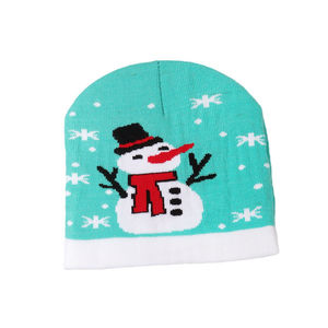 Gorro de Punto Familiar a Juego para Navidad, Gorro de Invierno Cálido para Madre e Hijo, Estilo Familiar, Gorro de Santa Claus de Ganchillo - Product Image 5