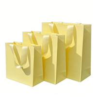 Customizable Kraft Paper Bags White Brown Handles Easy Carrying Shopping Luxury Retail Boutique Paper Bags