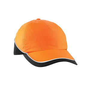 Casquette de baseball sportive en coton de haute qualité à 5 panneaux avec logo brodé en relief 3D, casquettes de baseball bicolores courantes - Product Image 1