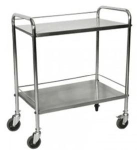 CARRO DE INSTRUMENTOS DE FABRICACIÓN DE CIENCIA Y QUIRÚRGICA PARA HOSPITALES EQUIPO HOSPITALARIO DE ACERO INOXIDABLE ENVÍO GRATIS... - Product Image 5