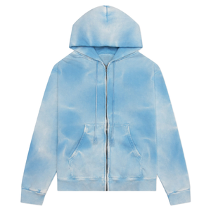 Custom 100% Cotton Fleece Heavyweight Oversized Acid Washed <b>Sun</b> Faded Quick Dry Casual Winter Streetwear Hoodie - Product Image 1