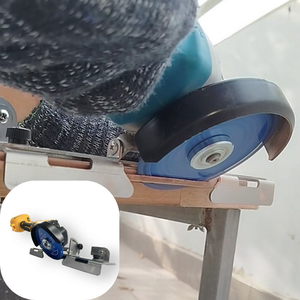 เครื่องตัดกระเบื้องด้วยมือ GL-100สแตนเลสอุตสาหกรรมคุณภาพสูงปรับความหนาได้ง่ายเครื่องลบมุมความจุ22มม. - Product Image 1