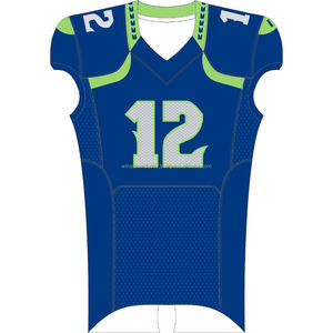 Uniforme de football américain personnalisé en gros qualité unique haut à séchage rapide avec une nouvelle caractéristique respirante - Product Image 1