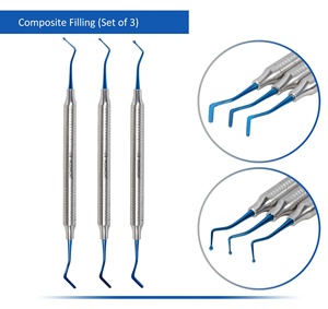Élévateurs de luxation dentaires manuels de meilleure qualité Kit PDL Instruments d'extraction de racine de péristome en acier inoxydable - Product Image 3