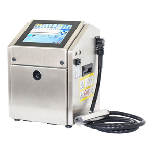 Impresora de Etiquetas de Inyección de Tinta CIJ Digital de un Solo Color, con Pantalla Táctil y Tinta de Secado Rápido para Tarjetas de Plástico (Semi-Automática) - Product Image 2