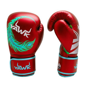 Guantes de Kick Boxing Personalizables de Alta Calidad, Material de Cuero, Secado Rápido, Transpirables, Cómodos, para Artes Marciales y Boxeo - Product Image 1